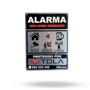 Ajax Alarma Las Palmas - Ya está aquí la nueva placa de AJAX ALARMA LAS  PALMAS Los carteles disuasorios son muy importantes a la hora de disuadir  al posible ladrón.Ellos prefieren robar