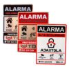 CARTEL PLACA ALARMA AJAX