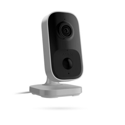 AJAX INDOOR Cámara WiFi IP IA 4MP Interior | Visión Nocturna 8m Audio | Blanca