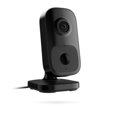 AJAX INDOOR Cámara WiFi IP IA 4MP Interior | Visión Nocturna 8m Audio | Negra