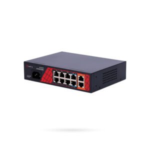 Switch Safire RJ45 8 Puertos PoE 120W + 2 Uplink no gestionable AI Watchdog