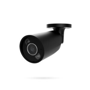 Cámara AJAX BULLETCAM HL con IA 8Mp Lente 2.8mm IR 35m Poe Micrófono Exterior Negra