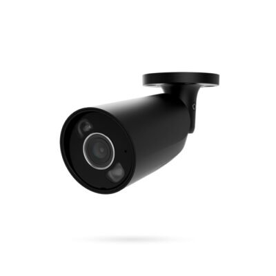 Cámara AJAX BULLETCAM HL con IA 8Mp Lente 2.8mm IR 35m Poe Micrófono Exterior Negra