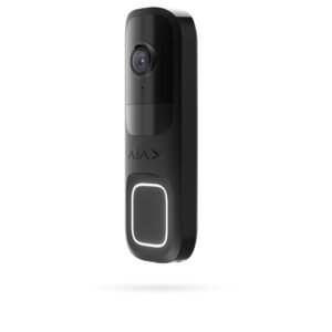 AJAX DOORBELL Timbre con Cámara color Negro