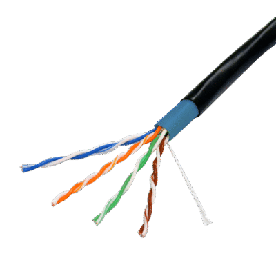 Cable UTP Categoria 6 305 metros exterior.