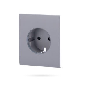 Tapa para Enchufe Inteligente Ajax CenterCover Smart Gris