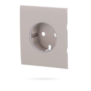 AJAX CENTERCOVER BASIC Tapa Frontal Central para Enchufe Básico Oliva