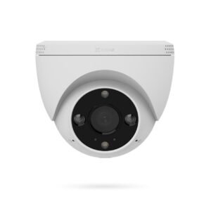 Cámara WiFi Domo Exterior EZVIZ H4 2K Detección Humana con Sirena y Visión Nocturna a Color