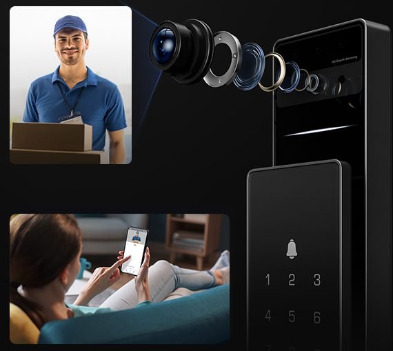 Videollamada desde la cerradura EZVIZ