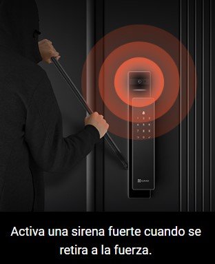 Alarma antimanipulación de la cerradura EZVIZ