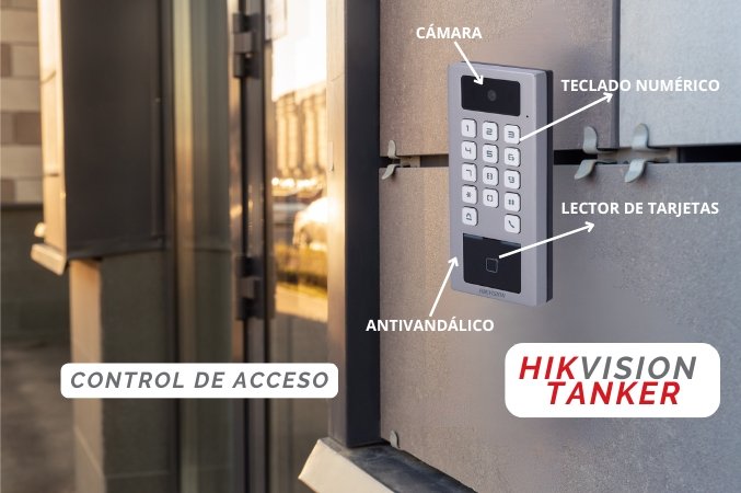 Control de acceso antivandálico Hikvision