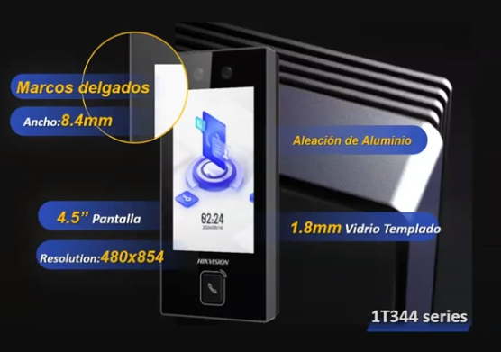Pantalla táctil del terminal Hikvision