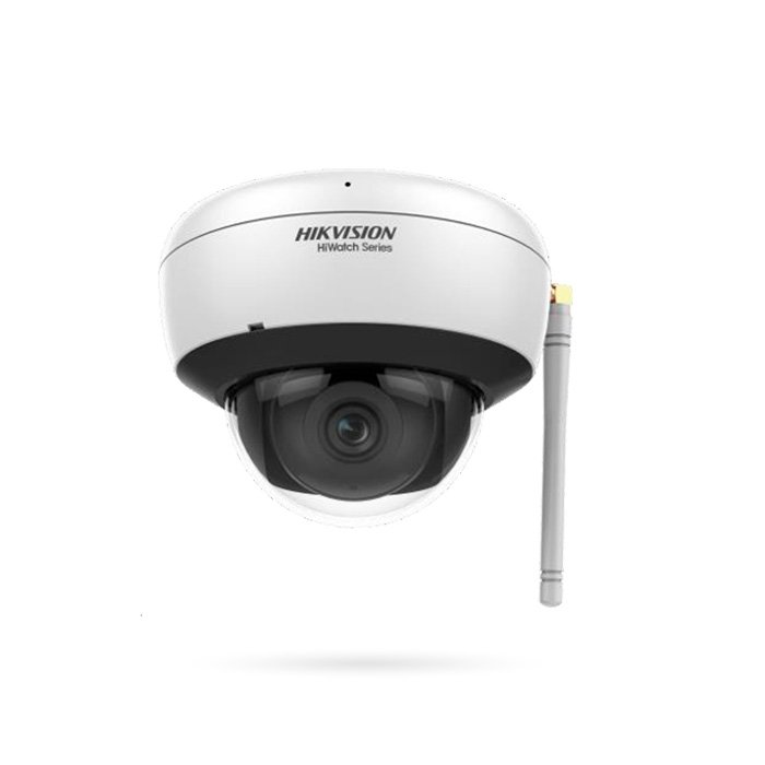 Componentes del kit Hikvision WiFi