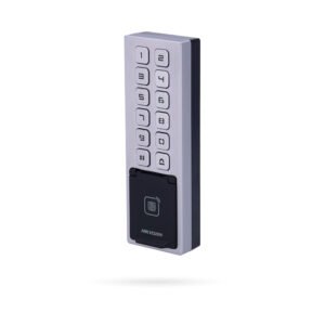 Control de Acceso Biométrico Huella Tarjeta MF y Pin WiFi Exterior HIKVISION LESSER
