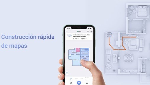 Mapa de limpieza del EZVIZ RS20 Pro