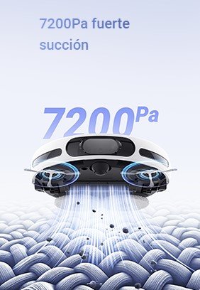 Succión de 7200 Pa del EZVIZ RS20 Pro