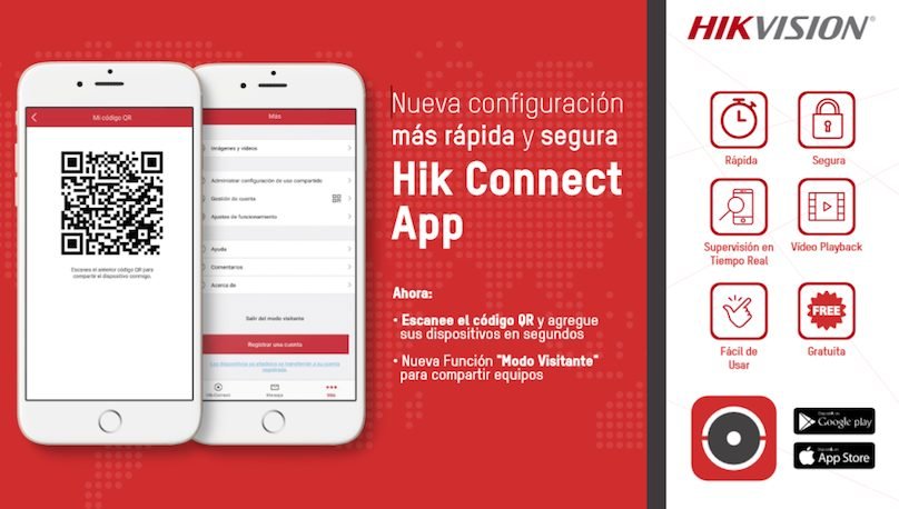 App Hik-Connect para el mesh WiFi