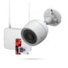 Kit Videovigilancia WiFi Exterior con ROUTER 4G y cámara EZVIZ H3C
