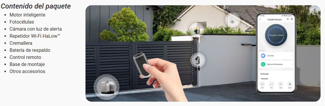 Batería de respaldo del motor EZVIZ