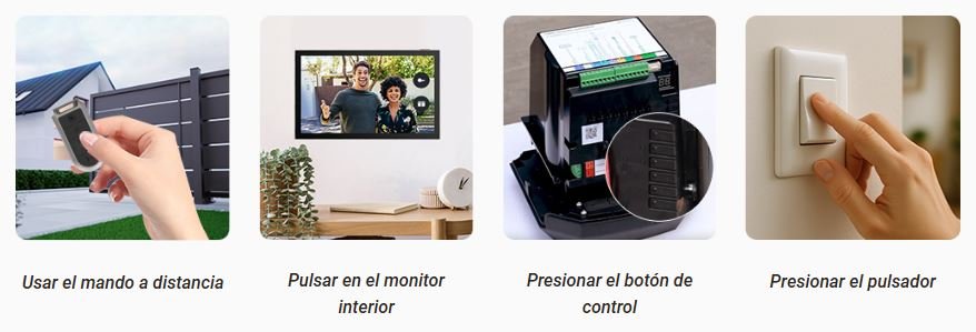 Control del motor EZVIZ desde mando y app