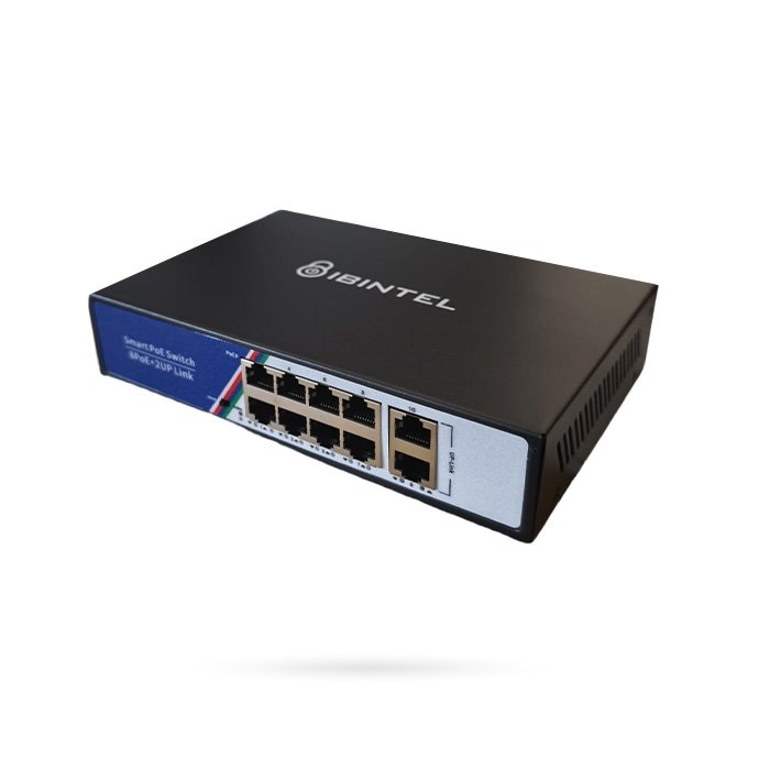 Componentes del kit de 8 cámaras
