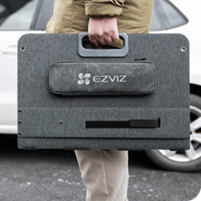 Panel solar EZVIZ plegado