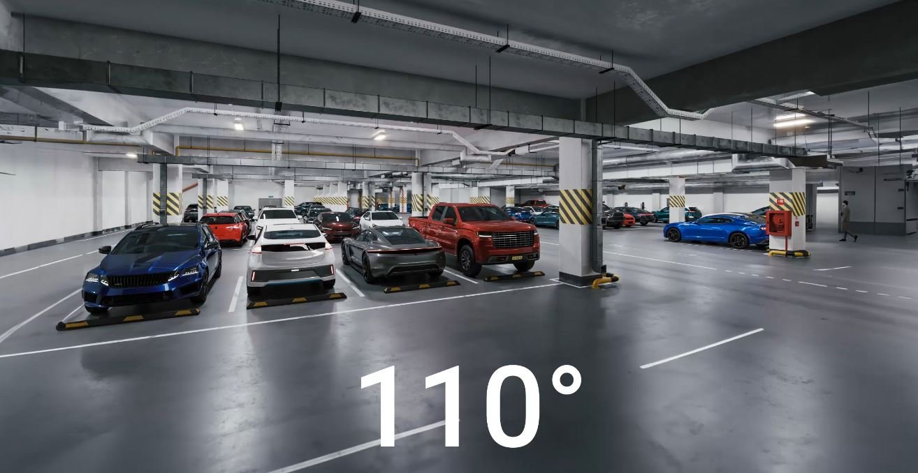 Campo de visión de 110° de la Ajax BulletCam