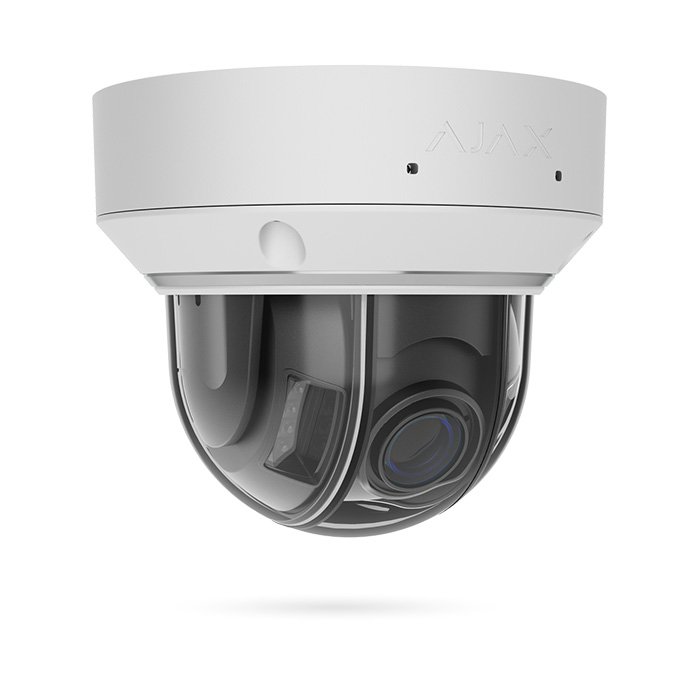 Cámara Ajax DomeCam HL varifocal 5 MP blanca