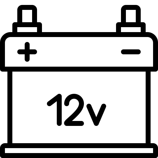 Icono Alimentación 12 V
