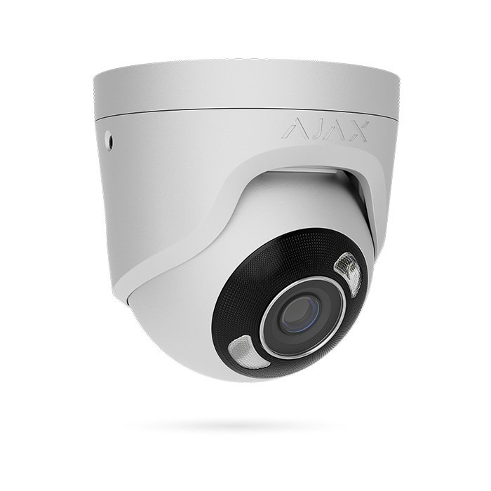 Cámara Ajax TurretCam HL 5 MP lente 4 mm blanca