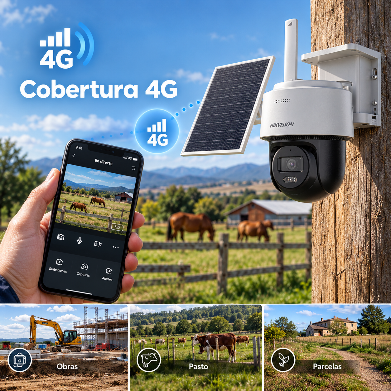 Visualización 4G desde el móvil