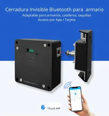 Cerradura invisible Bluetooth para armarios