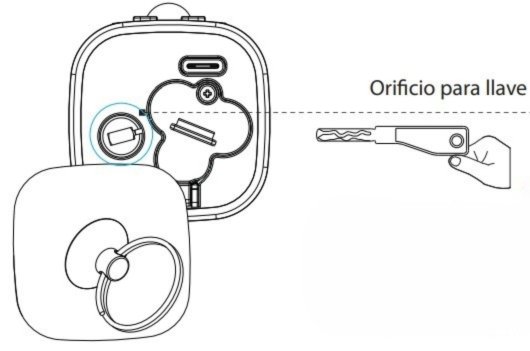 Cilindro KATIA K2 con llave mecánica