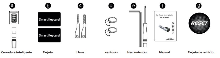 Accesorios del cilindro inteligente KATIA K2