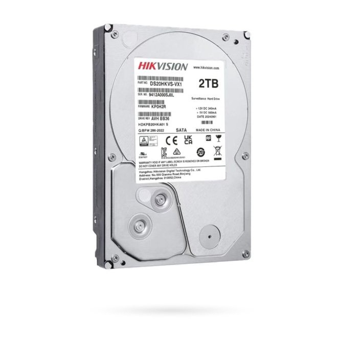 Disco duro Hikvision 2 TB para videovigilancia