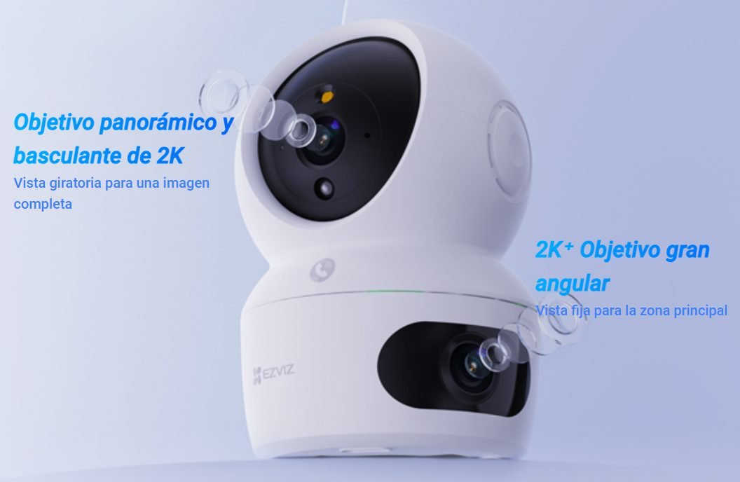 Doble lente 2K+ de la cámara EZVIZ H7C