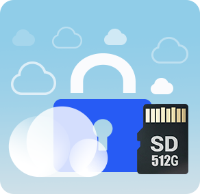 Grabación en tarjeta microSD de la EZVIZ H90 Dual
