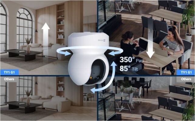 EZVIZ TY1 G1 2K instalada en interior