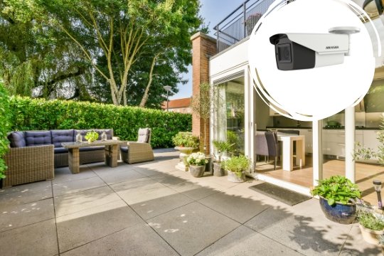 Cámara bullet Hikvision PRO BRILA para exterior
