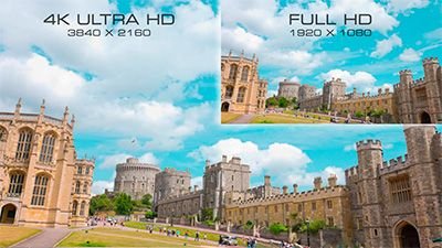 Comparativa de resolución 4K