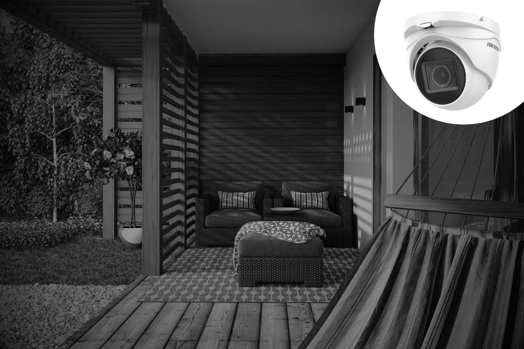 Cámara domo Hikvision PRO DIOTIMA con visión nocturna