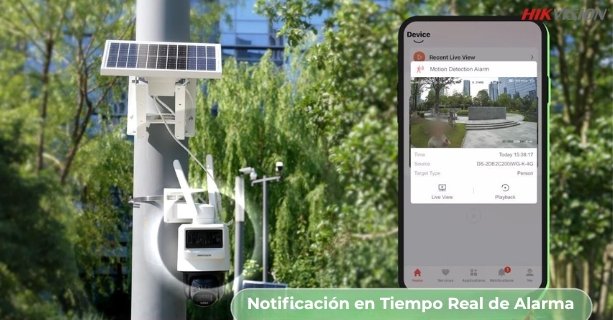 Detección PIR y radar de la cámara solar