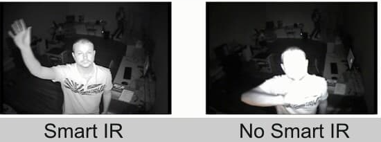 Visión nocturna Smart IR de la cámara Hikvision PRO LORIUS