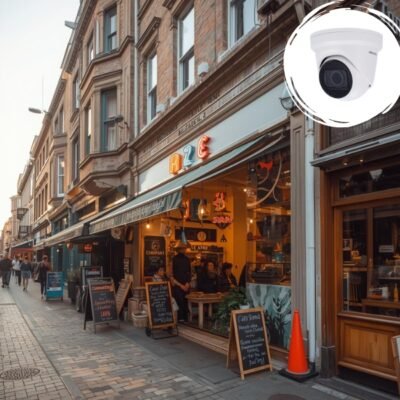 Cámara turret Hikvision PRO NALON en exterior