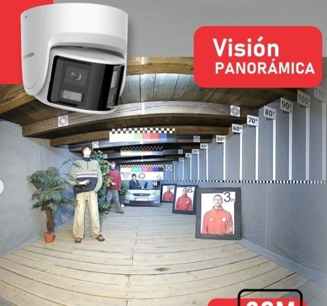 Cámara panorámica 180º Hikvision