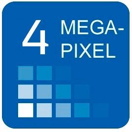 Icono Cámaras de 4 MP