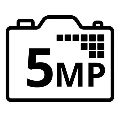 Icono 5 megapíxeles