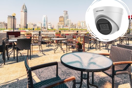 Cámara CCTV de exterior Hikvision PRO TRITT