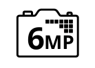 Icono Resolución 6 MP