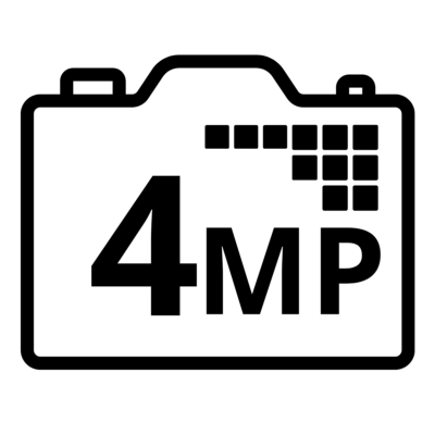 Icono Resolución 4 MP